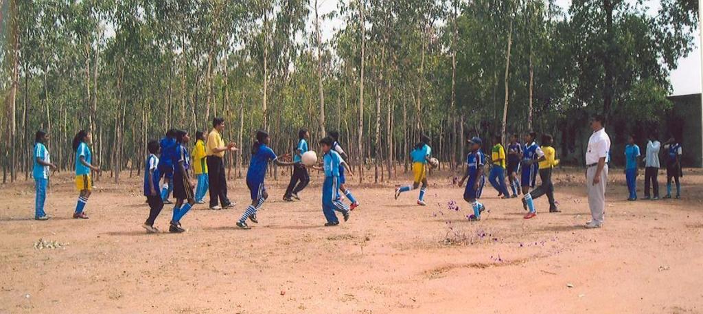 Girls from remote villages too can perform in football ……….. মেয়েরা ফুটবল খেলে